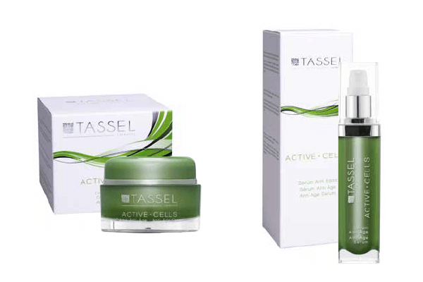 Línea Active Cells, crema y sérum con células madre vegetales