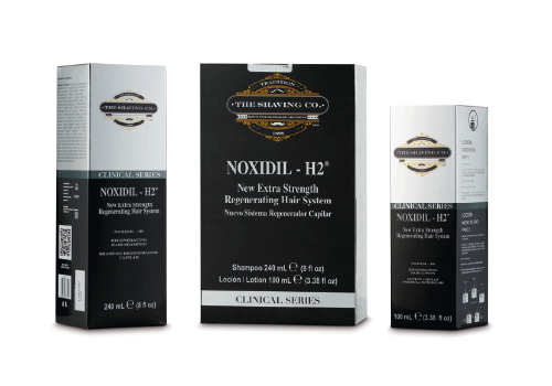 Regenerador capilar, champú y loción de The Shaving Co