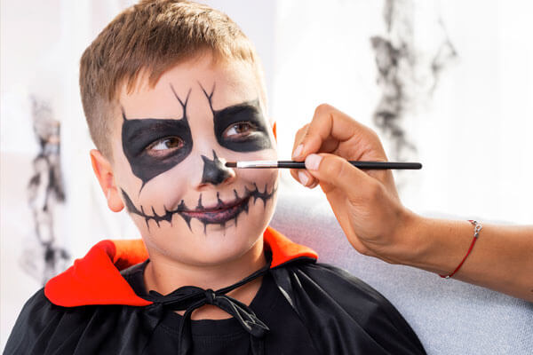 maquillaje-niño-dracula halloween