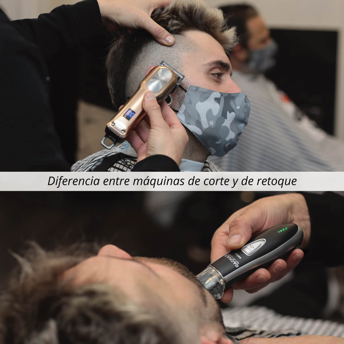 Diferencias entre máquinas de corte y máquina de retoque