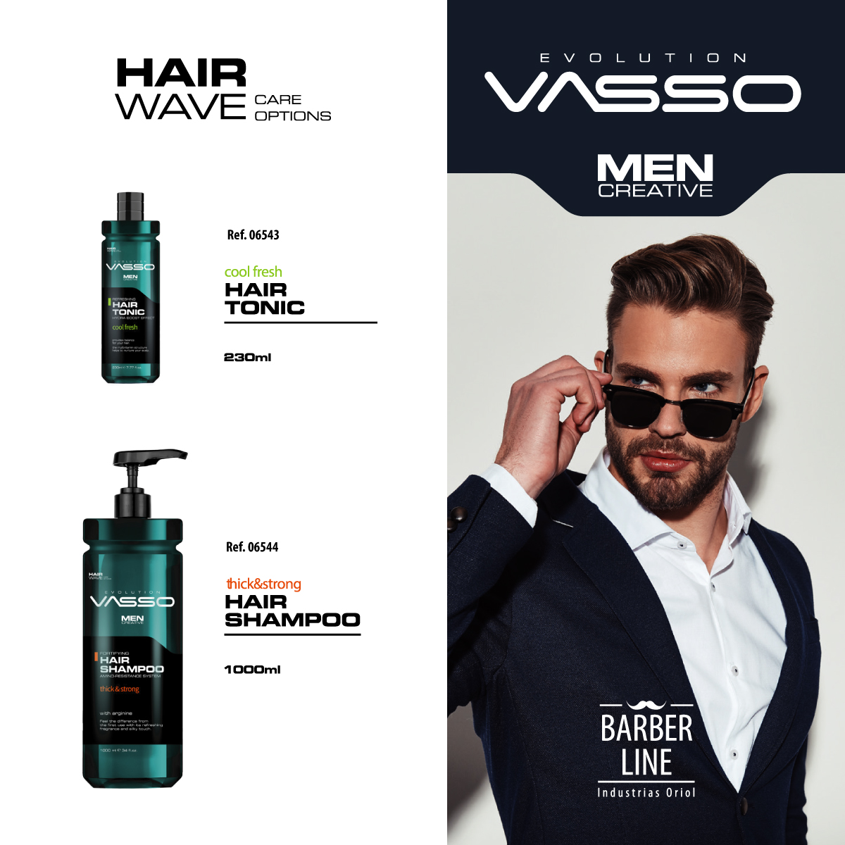 Línea Vasso y su línea de productos Hair Wave