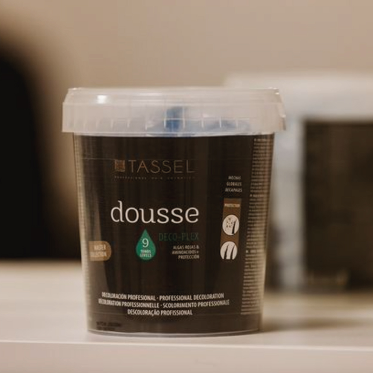 Nueva decoloración profesional y oxidante en crema 5 vol Dousse